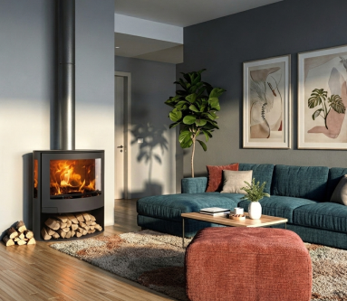 poele a bois scandinave panadero IRIS